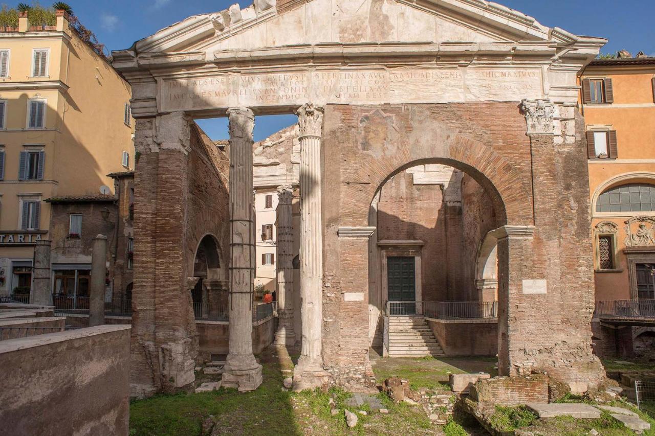 Bilocale Nel Cuore Del Quartiere Ebraico Rome Luaran gambar